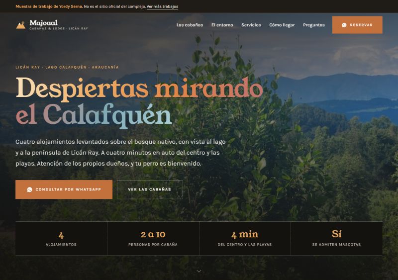 Portada del sitio de Majoaal