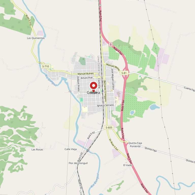Mapa de Gorbea.