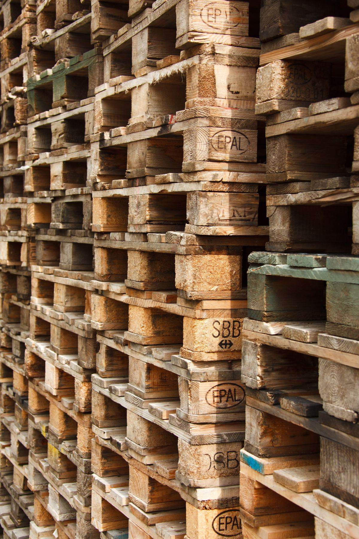 Pallets apilados