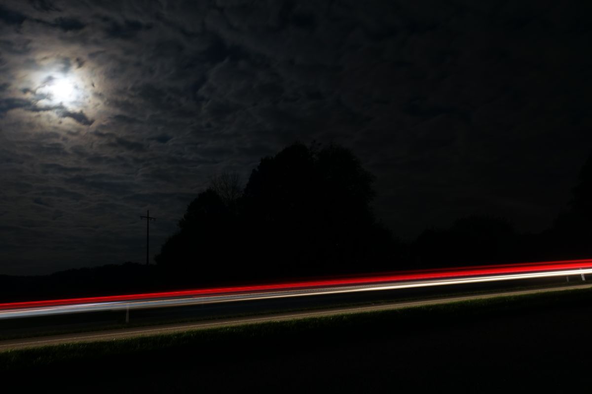 Ruta de madrugada