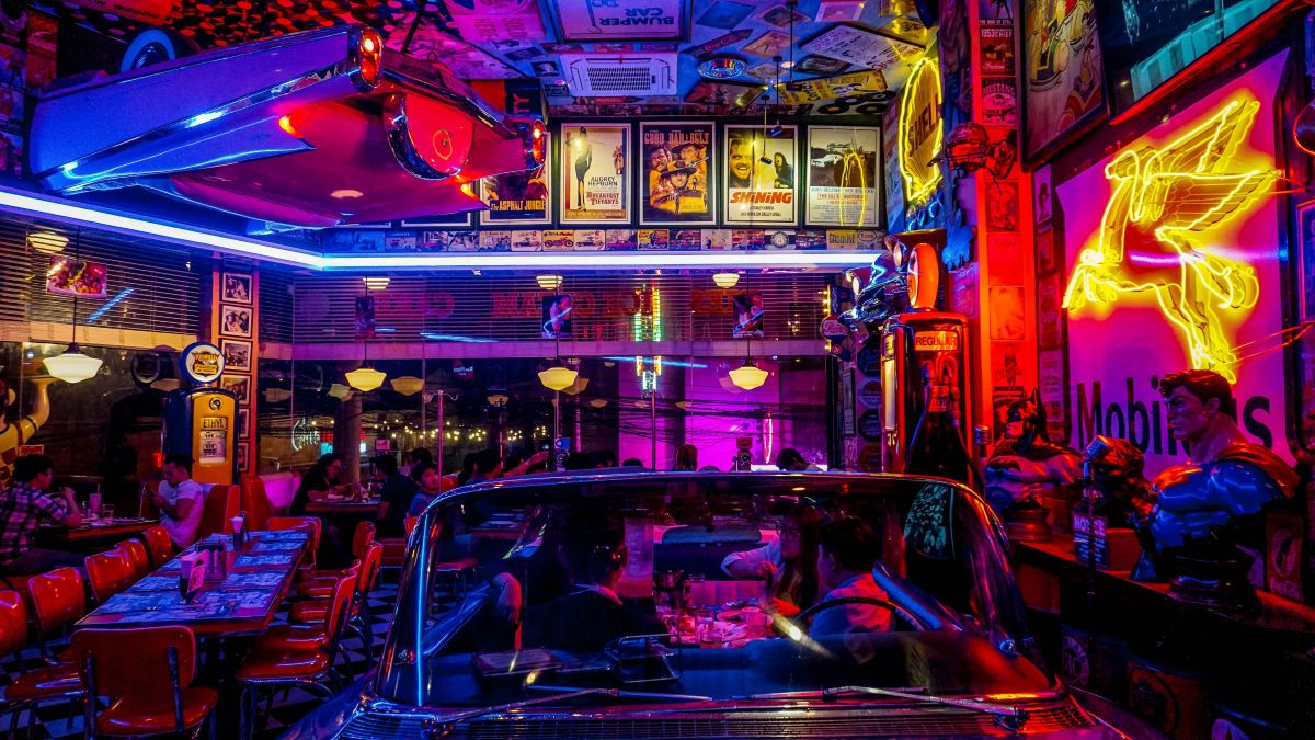 Barra de un local de noche