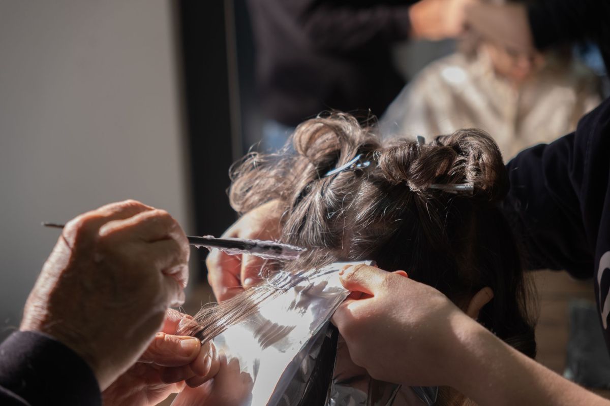 Aplicación de mechas