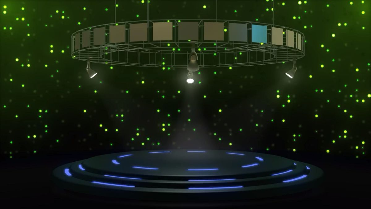 Luces de la pista