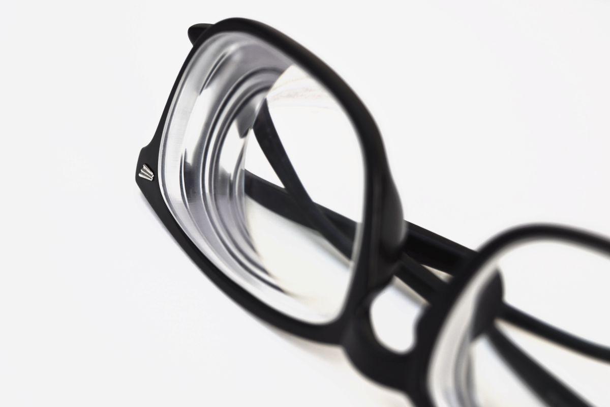 Lentes en primer plano