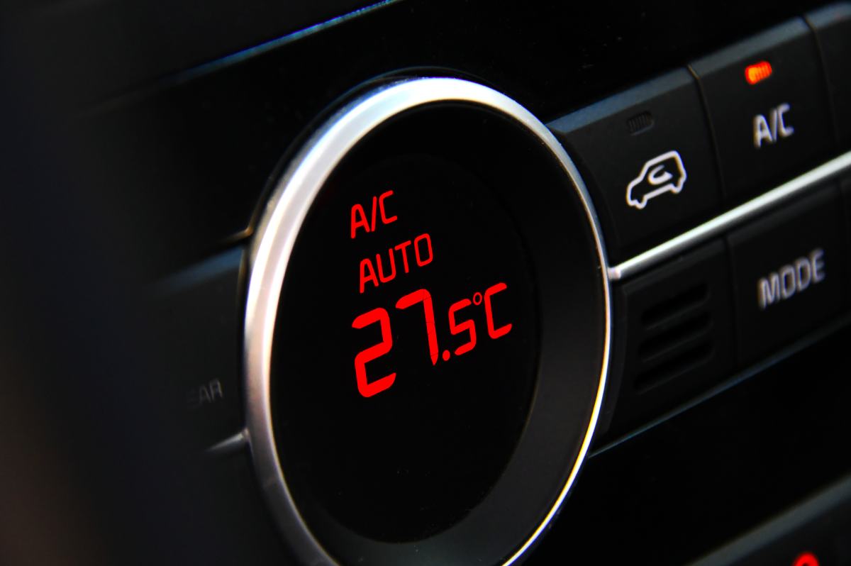 Control de clima encendido